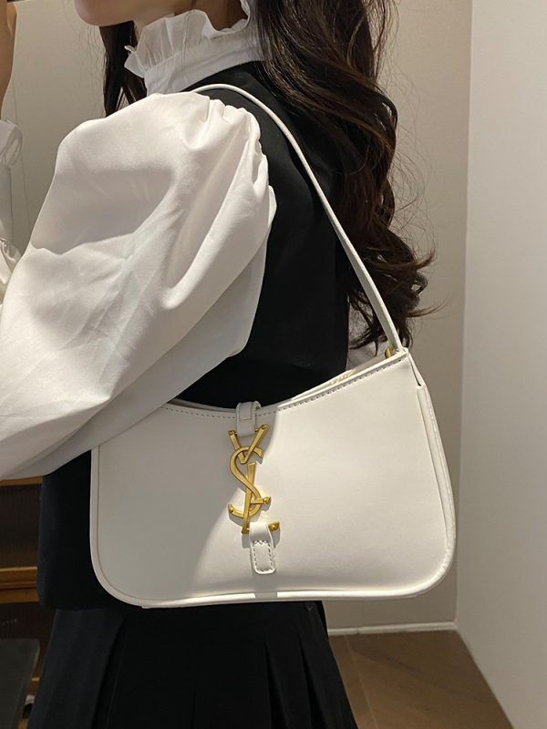 Minimalist Square Shoulder Bag for Women - Spring/Summer 2025 French Fashion, High-End Versatile Design