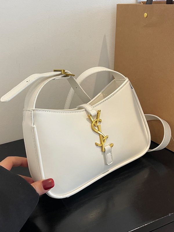 Minimalist Square Shoulder Bag for Women - Spring/Summer 2025 French Fashion, High-End Versatile Design