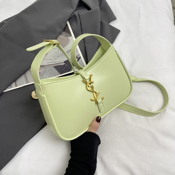 Minimalist Square Shoulder Bag for Women - Spring/Summer 2025 French Fashion, High-End Versatile Design