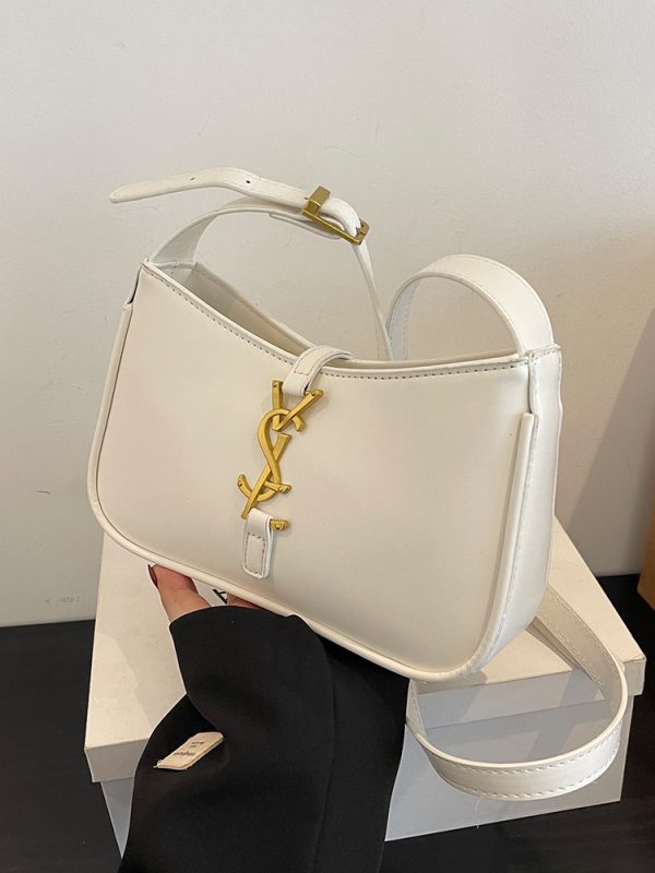 Minimalist Square Shoulder Bag for Women - Spring/Summer 2025 French Fashion, High-End Versatile Design