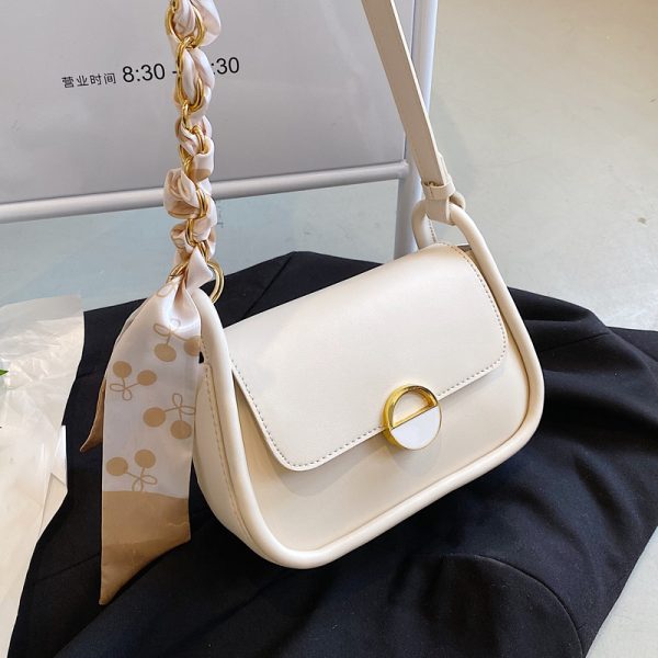 One-Shoulder Underarm Bag for Women - 2025 Spring/Summer Fashion Niche Crossbody Bag, High-End Small Square Design