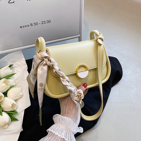 One-Shoulder Underarm Bag for Women - 2025 Spring/Summer Fashion Niche Crossbody Bag, High-End Small Square Design