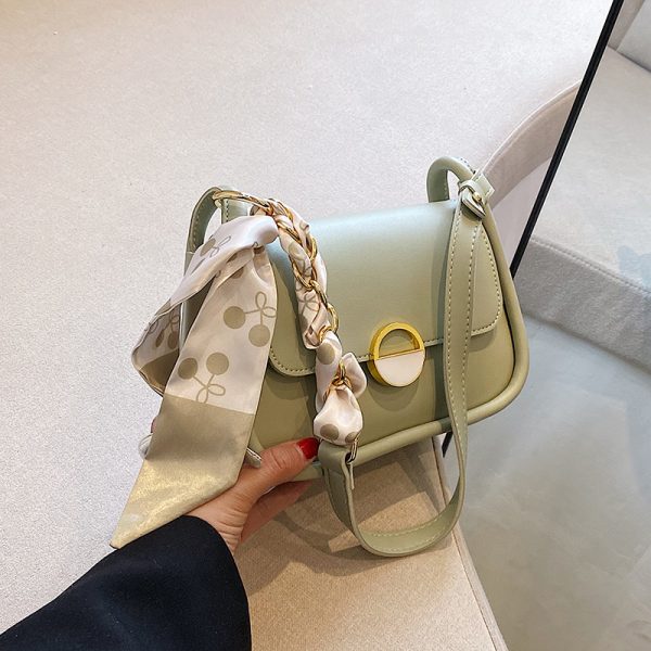 One-Shoulder Underarm Bag for Women - 2025 Spring/Summer Fashion Niche Crossbody Bag, High-End Small Square Design