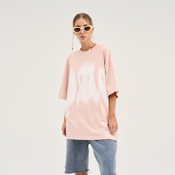Phantom Gothic Street Style Loose Round Neck Short Sleeve T-Shirt - Trendy Urban Fashion, Y2K Aesthetic, Comfortable Fit