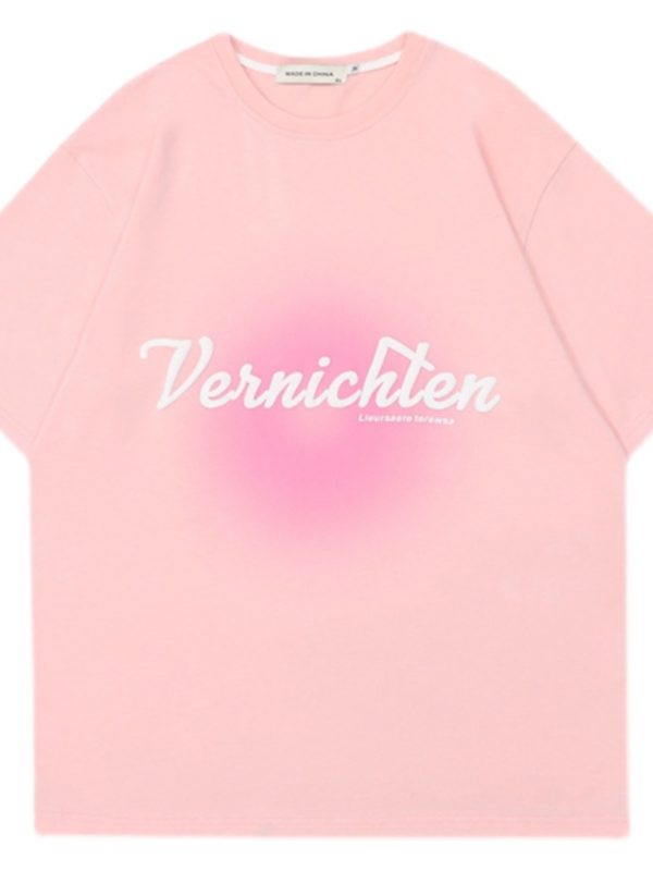Plus-Size Cotton Short Sleeve T-Shirt for Plus-Size Women, Unisex Oversized Casual Tee with Unique Design