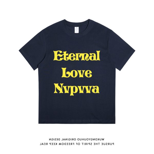 Plus Size Oversized Retro American Style Pure Cotton Short Sleeve T-Shirt for Men and Women - Trendy Hong Kong Chic