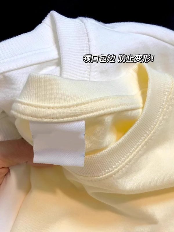 Plus-Size Oversized Short Sleeve T-Shirt for Men & Women - American Retro Loose-Fitting Pure Cotton Couple Top