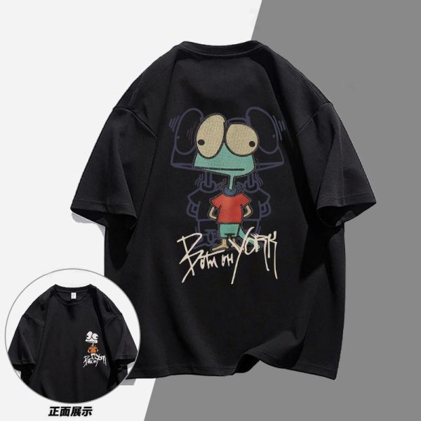 Plus Size Summer Cotton Loose Half Sleeve Couple T-Shirt for Men and Women - Simple, Comfortable, Casual Style