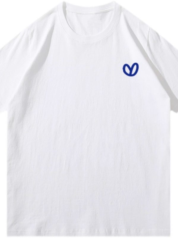 Plus Size Women's Cotton Mid-Length Short Sleeve T-Shirt - Loose Fit, Versatile Round Neck Style for Everyday Wear