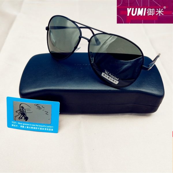 Polarized Sunglasses for Men and Women, Large Frame Driving Glasses, Stylish Frog Design for Ultimate UV Protection
