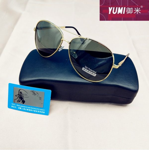 Polarized Sunglasses for Men and Women, Large Frame Driving Glasses, Stylish Frog Design for Ultimate UV Protection