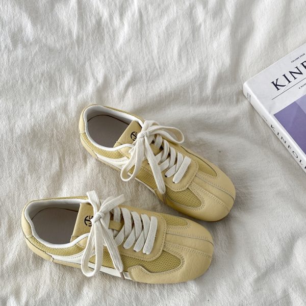 Purple De Xun Sneakers for Women - 2025 Spring Versatile Sports Casual Shoes, Trendy Dopamine A Gan Board Shoes