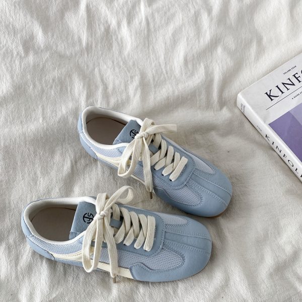 Purple De Xun Sneakers for Women - 2025 Spring Versatile Sports Casual Shoes, Trendy Dopamine A Gan Board Shoes