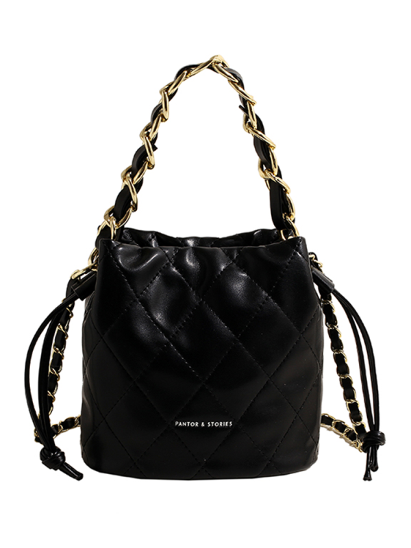Quilted Bucket Bag for Women - Niche Fashion Chanel-Style Crossbody for Autumn/Winter 2025, Versatile High-End Design