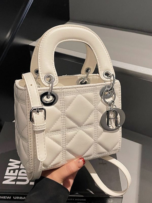 Quilted Chanel-Style Handbag for Women, 2025 Spring Versatile Shoulder Bag, High-End Crossbody Design, Fashionable Chic Accessory