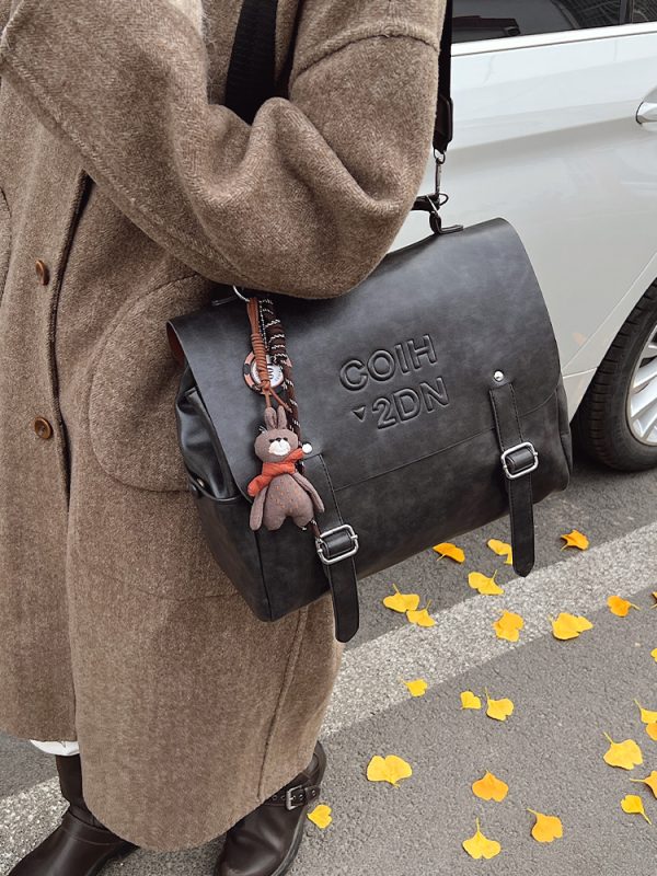 Retro Casual Backpack for Women - 2025 Winter Fashion Trend, Versatile Briefcase for College, Classes, and Commuting