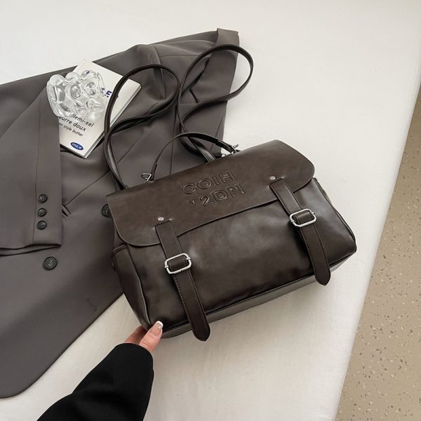 Retro Casual Backpack for Women - 2025 Winter Fashion Trend, Versatile Briefcase for College, Classes, and Commuting