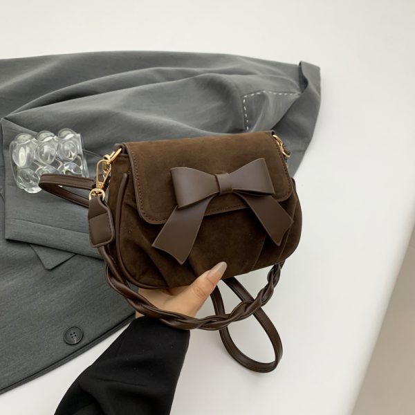 Retro Casual Saddle Bag for Women - Stylish High-Quality Crossbody Bag for Autumn 2025 Fashion Trend
