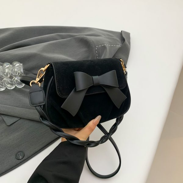 Retro Casual Saddle Bag for Women - Stylish High-Quality Crossbody Bag for Autumn 2025 Fashion Trend