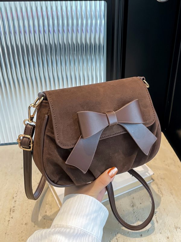 Retro Casual Saddle Bag for Women - Stylish High-Quality Crossbody Bag for Autumn 2025 Fashion Trend