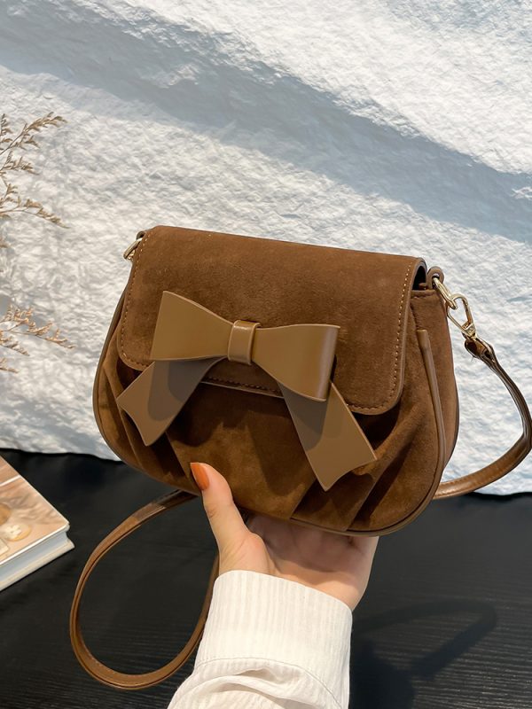 Retro Casual Saddle Bag for Women - Stylish High-Quality Crossbody Bag for Autumn 2025 Fashion Trend