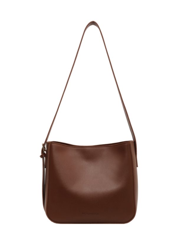 Retro Casual Shoulder Bag for Women - Trendy Spring Summer 2025 Bucket Crossbody Bag for Commuting and Everyday Use