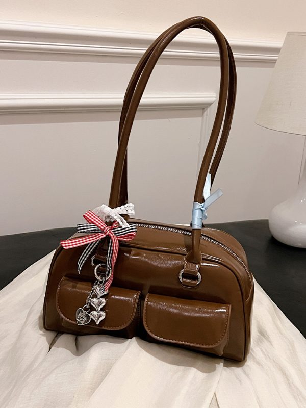 Retro Large Capacity Commuter Shoulder Bag for Women - Versatile Spring/Summer 2025 Fashion Essential