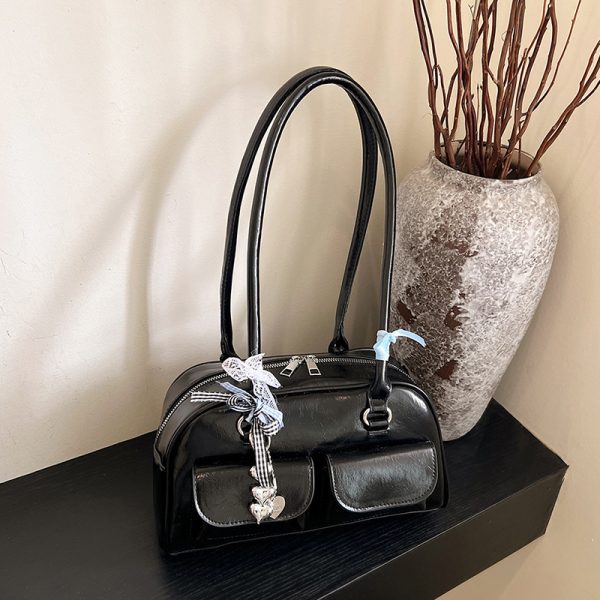 Retro Large Capacity Commuter Shoulder Bag for Women - Versatile Spring/Summer 2025 Fashion Essential