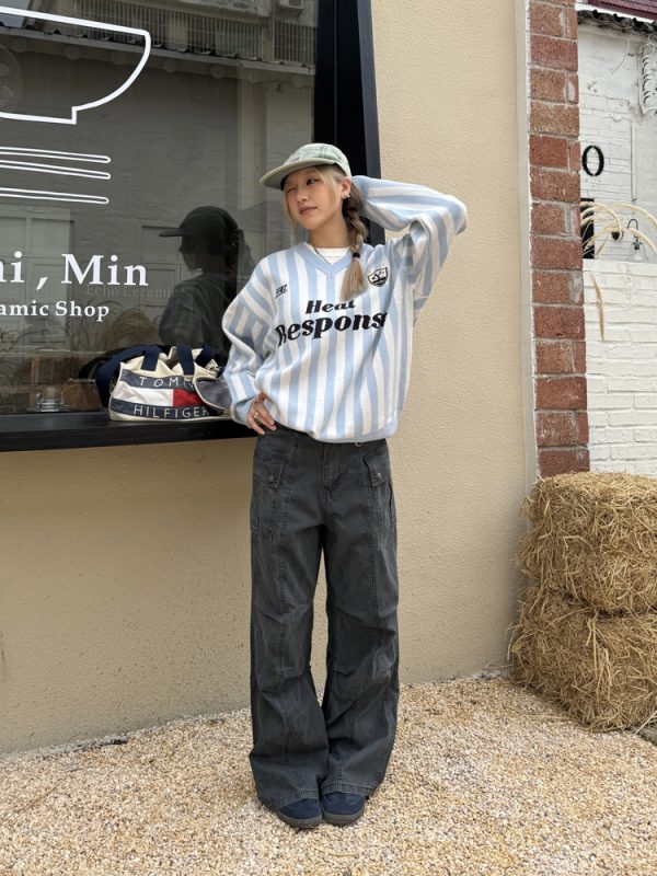 Retro Washed Vintage Multi-Pocket Straight-Leg Work Pants for Men and Women - Loose American Street Casual Style