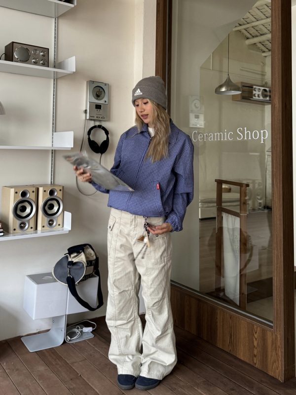 Retro Washed Vintage Multi-Pocket Straight-Leg Work Pants for Men and Women - Loose American Street Casual Style