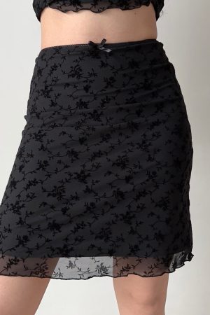 Slim-Fit Black Cardigan with Camisole & High-Waisted Mini Skirt Set â€“ European & American Style Women's Fashion Ensemble