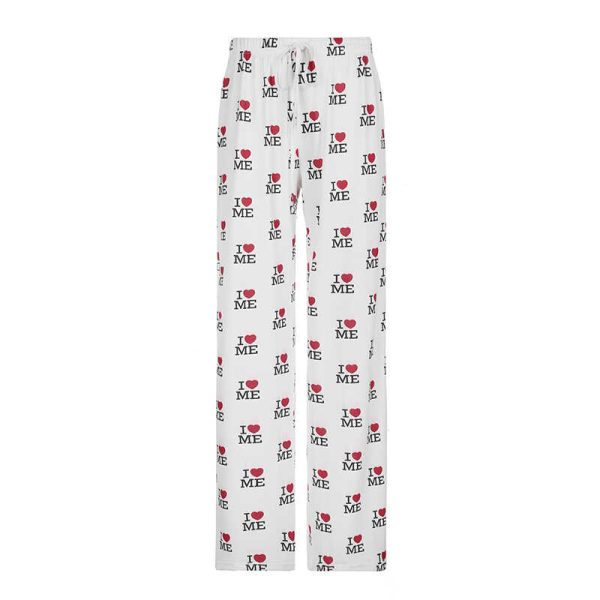 Slimming High Elastic Printed Wide-Leg Pants - Casual Versatile Floor-Length Trousers for Comfortable Lazy Style