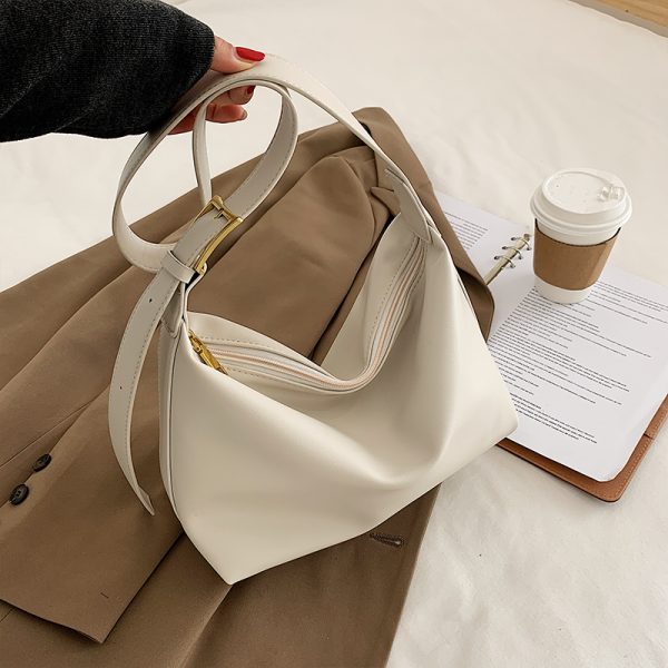 Soft Leather Casual Small Bag for Women - Retro Spring/Summer 2025 Trendy Versatile Crossbody Shoulder Bag