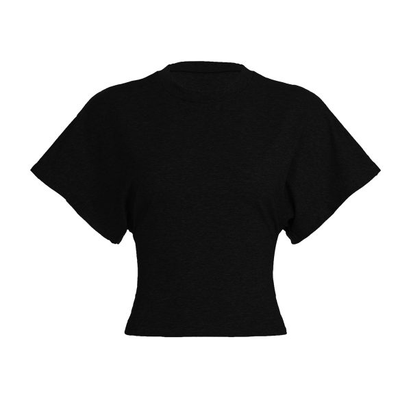 Solid Color Versatile Round Neck Pullover Short Sleeve T-Shirt for Women with Loose Waist Design - Slimming Fit, Casual Essential