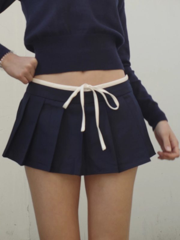 Spliced American Style Casual Set for Women - Low Waist Leggings & Top - Spring 2025 College Style Outfit