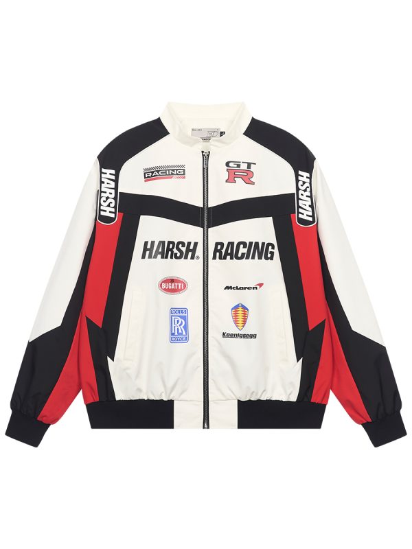 Street Racing Jacket - Harsh and Cruel Design, Urban Style, Trendy Fashion Outerwear