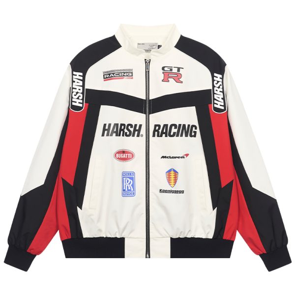 Street Racing Jacket - Harsh and Cruel Design, Urban Style, Trendy Fashion Outerwear