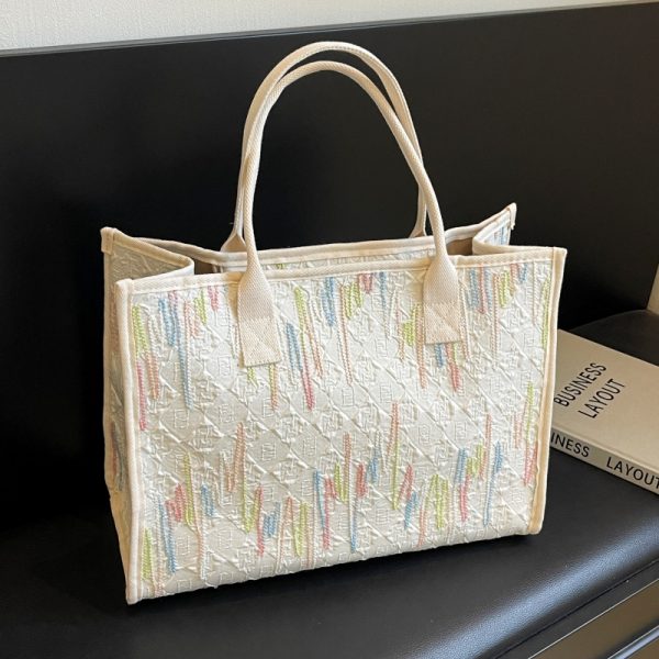 Summer Large Capacity Women's Travel Tote Bag - Chic Shoulder Bag for Commuting, Shopping, and Short Trips