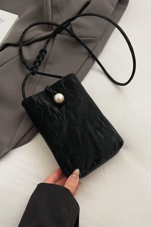 Summer Lightweight Chinese Style Crossbody Phone Bag for Women - 2025 Yellow National Wind Small Purse