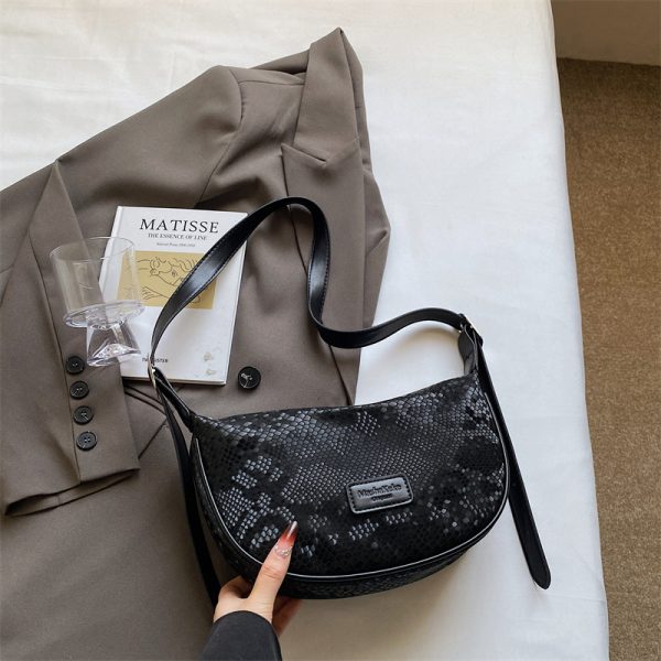Summer Textured Silver Dumpling Bag for Women - 2025 New Style, Versatile Crossbody Phone Bag, Trendy and Functional