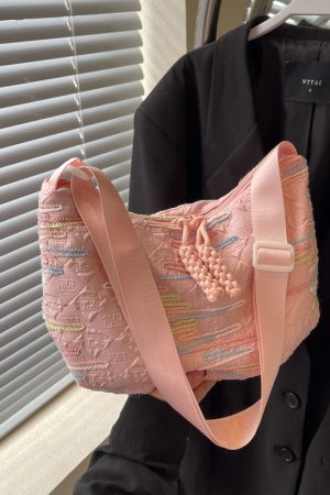 Summer Womenâ€™s Canvas Dumpling Bag - New 2025 Japanese Korean Style Single Shoulder Crossbody Tote - Versatile Commuter Bag