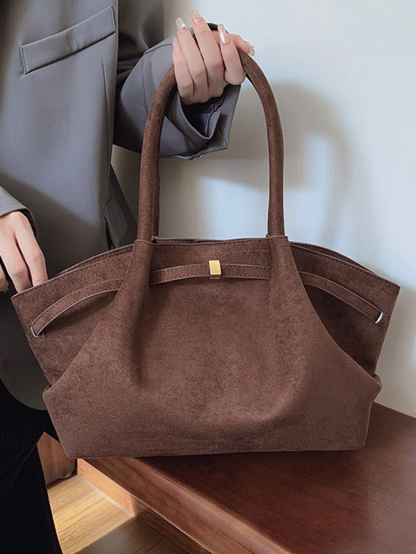 Textured Retro Matte Underarm Bag for Women - Large Capacity Tote Shoulder Bag for Spring/Summer 2025 Fashion
