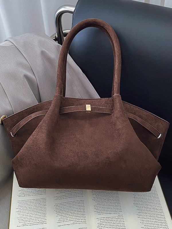 Textured Retro Matte Underarm Bag for Women - Large Capacity Tote Shoulder Bag for Spring/Summer 2025 Fashion