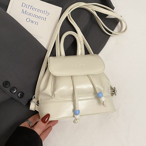 Textured Travel Backpack for Women - Versatile Commuting Handbag, Stylish Small Backpack for Outings and Shopping, 2025 Fashion