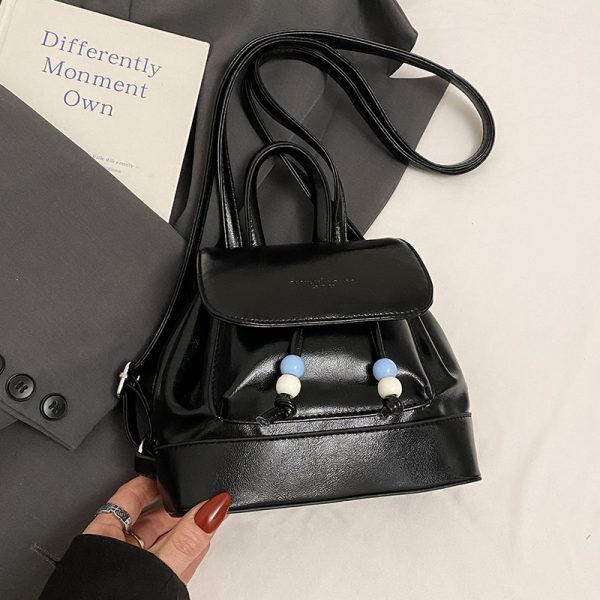 Textured Travel Backpack for Women - Versatile Commuting Handbag, Stylish Small Backpack for Outings and Shopping, 2025 Fashion