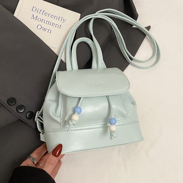 Textured Travel Backpack for Women - Versatile Commuting Handbag, Stylish Small Backpack for Outings and Shopping, 2025 Fashion