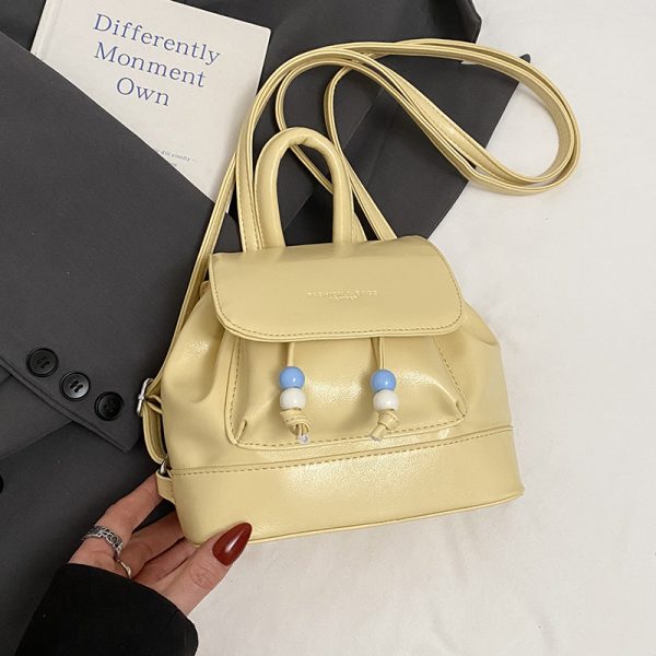 Textured Travel Backpack for Women - Versatile Commuting Handbag, Stylish Small Backpack for Outings and Shopping, 2025 Fashion