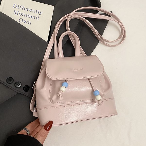 Textured Travel Backpack for Women - Versatile Commuting Handbag, Stylish Small Backpack for Outings and Shopping, 2025 Fashion