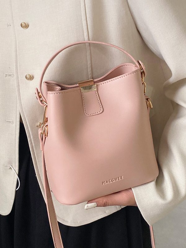 Trendy 2025 High-End Shoulder Bag - Versatile Summer Crossbody Bucket Bag for Work and Everyday Use