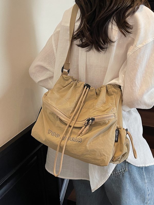 Trendy Casual Shoulder Bag for Women, Large Capacity Crossbody Tote for Students, Perfect for Commuting and Daily Use
